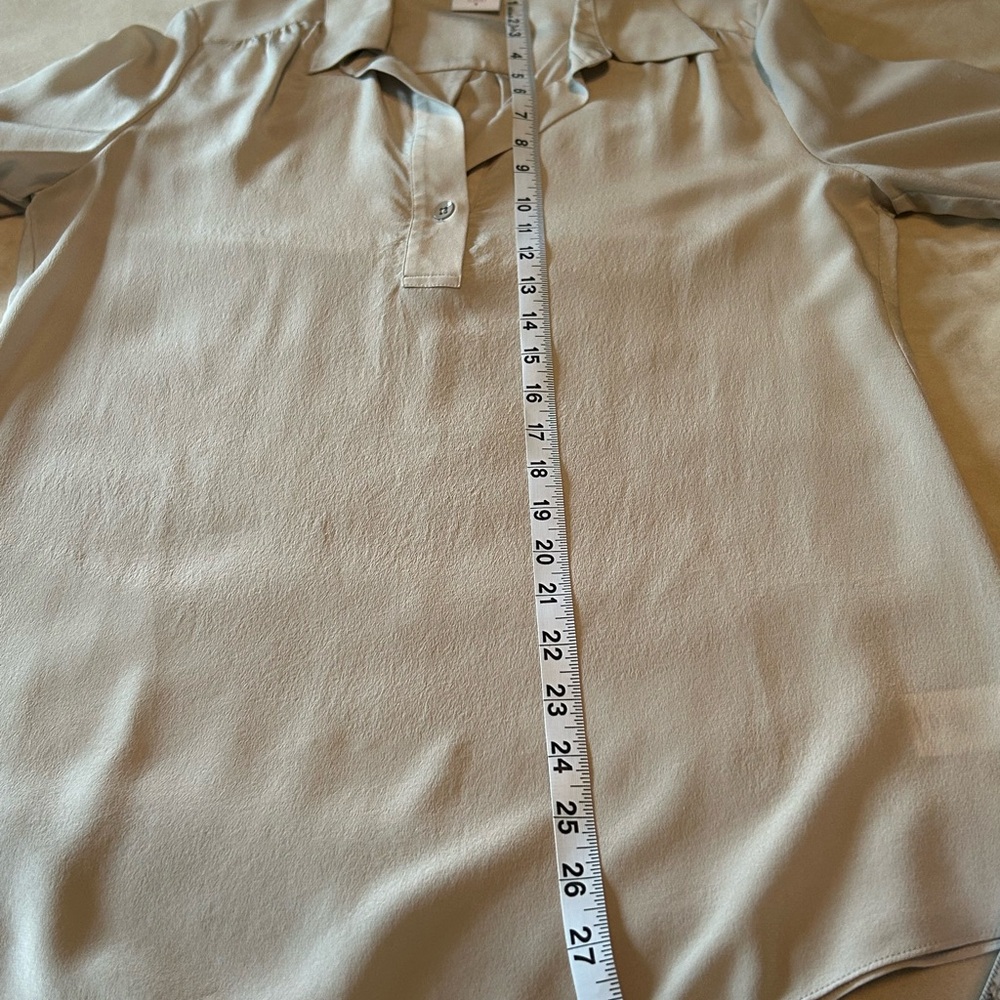 CAbi Light Sand Women's Blouse - Picture 4 of 5